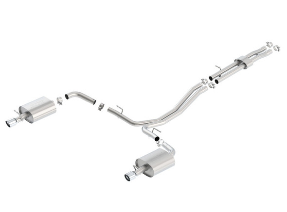 Borla 12-15 Ford Explorer 3.5L EcoBoost Dual Split Rear Ext SS S-Type CB Exht 140656