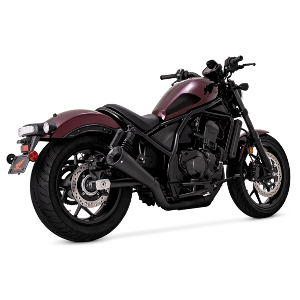Vance & Hines HONDA Honda 21-22 Rebel 1100 S/O Black Slip-On Exhaust 48425