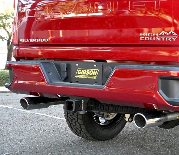 Gibson 20-22 Silverado/GMC Sierra 2500 HD 6.6L Crew Cab (Long Bed) Cat-Back Dual Split Exhaust 65713