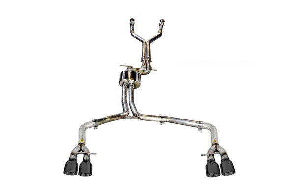 AWE Tuning Audi C7 / C7.5 S7 4.0T Track Edition Exhaust - Diamond Black Tips 3020-43052