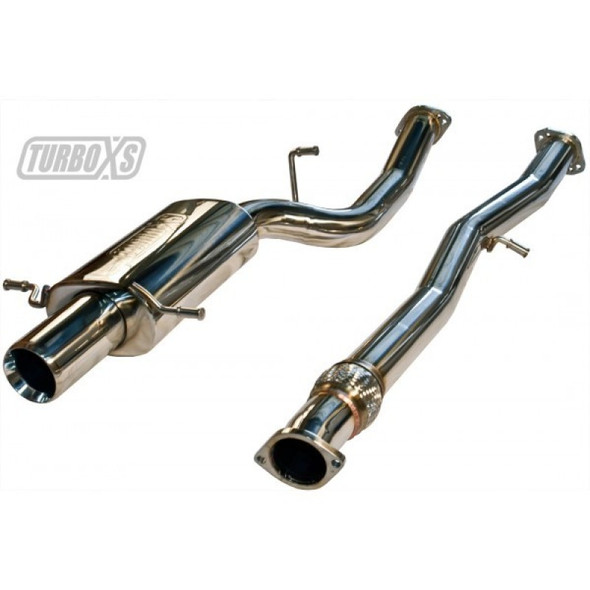 Turbo XS 02-07 WRX-STi Catback Exhaust Polished Tips WS02-CBE
