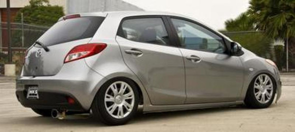 HKS 11 Mazda 2 Silent Hi-Power Rear Section ONLY Exhaust w/ External Resonator 32016-BZ001