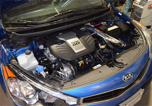 Injen 2014 Kia Forte Koup 1.6L Turbo 4Cyl Polished Cold Air Intake (Converts to Short Ram Intake) SP1323P
