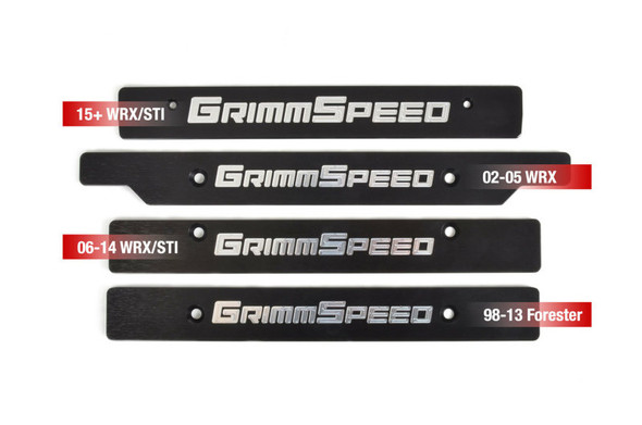 GrimmSpeed 02-05 Subaru Impreza WRX/STi License Plate Delete Plate 094078