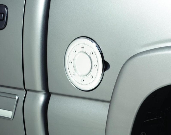 AVS 02-06 Cadillac Escalade Fuel Door Cover - Chrome 688773