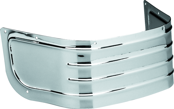 Bikers Choice 80-13 FLH 86-06 FLST Chrome Ribbed Fender Skirt 493399