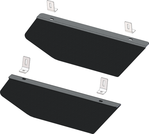 KFI 20+ Honda Talon1000-4 Rear Lower Door Panel Kit Black 101845