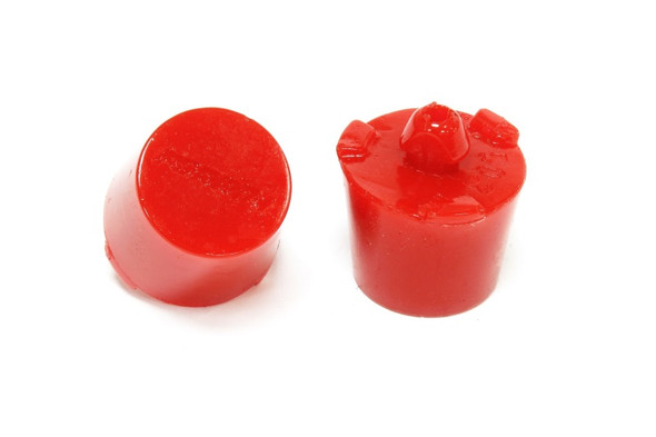 Perrin 15-22 Subaru WRX / 15-21 STI Adjustable Trunk Bumper Set (2pcs) - Red PSP-BDY-502RD