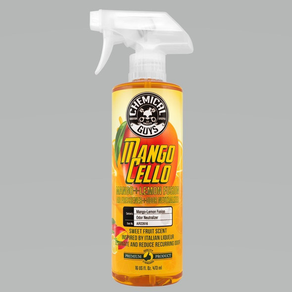 Chemical Guys Mangocello Mango Lemon Fusion Air Freshener & Odor Eliminator - 16oz AIR22616