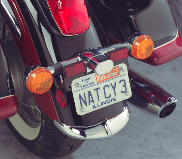 National Cycle 97-02 Honda VT1100C3 Aero Rear Fender Tips 1pc N736