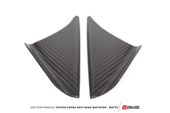 AMS Performance 2020+ Toyota GR Supra Anti-Wind Buffeting Kit - Matte Carbon AMS.38.06.0002-2