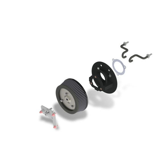 Vance & Hines HD Dresser/Triglide 17-21 VO2 Naked 71331