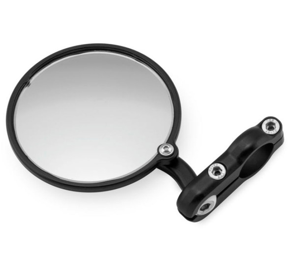 CRG Hindsight 3 in. Round Bar-End Mirror Right - Black HS-100-R