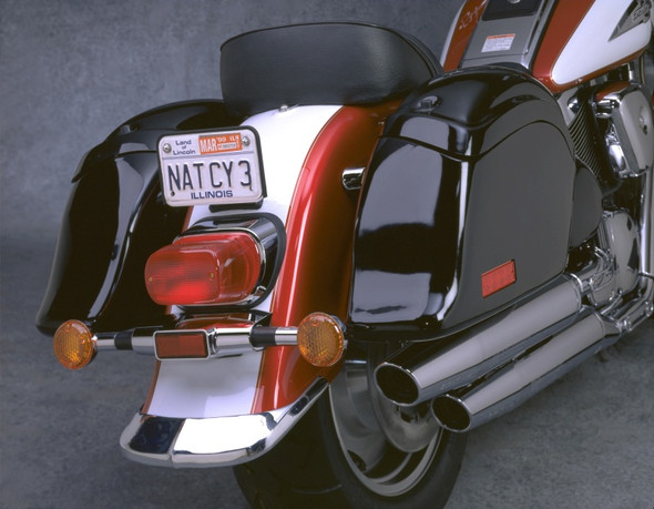 National Cycle 98-04 Kawasaki VL1500LC Intruder LC Rear Fender Tips 1pc N738