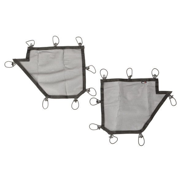 Rugged Ridge Tube Door Covers Rear Pair Black 07-18 Jeep Wrangler JKU 13579.51