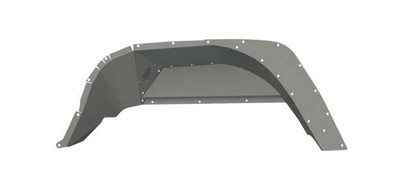 Road Armor 2020 Jeep Gladiator JT Stealth Rear Fender Liner Body Armor - Raw 520LFR0Z
