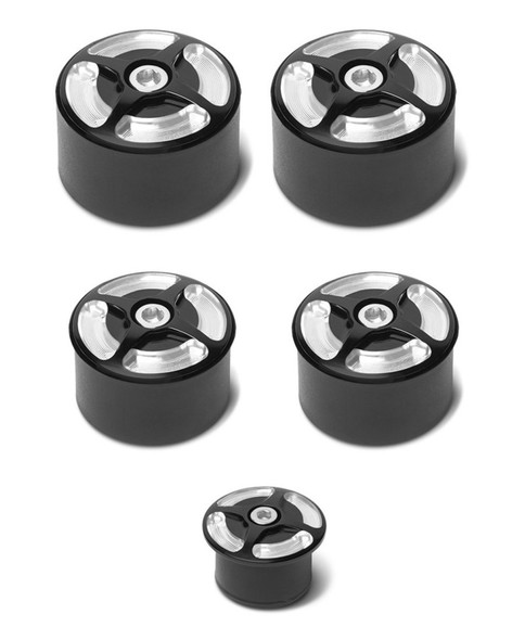 Roland Sands Design BMW Frame Plug Kit - Contrast Cut 0205-2015-BM