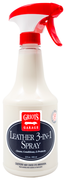 Griots Garage Leather 3-in-1 Spray - 22oz 10963