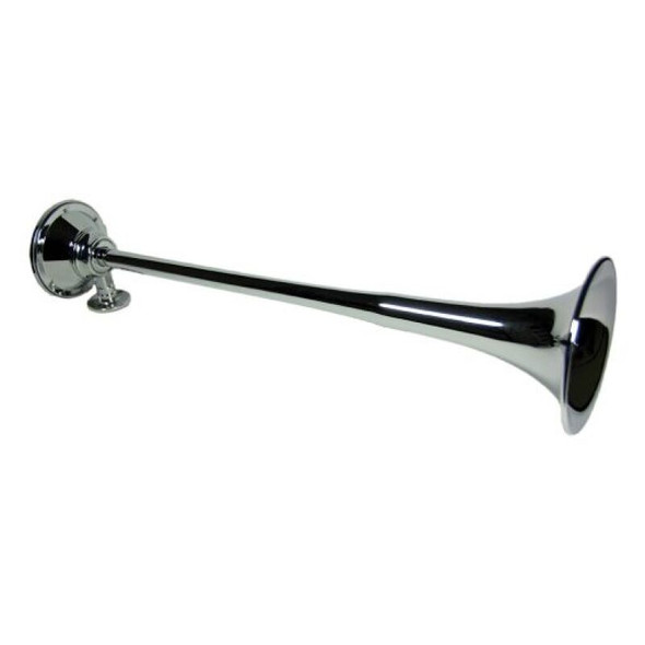 Kleinn Chrome Roof Mount Single Horn/ 21.5In - Chrome-Plated Spun Copper 411