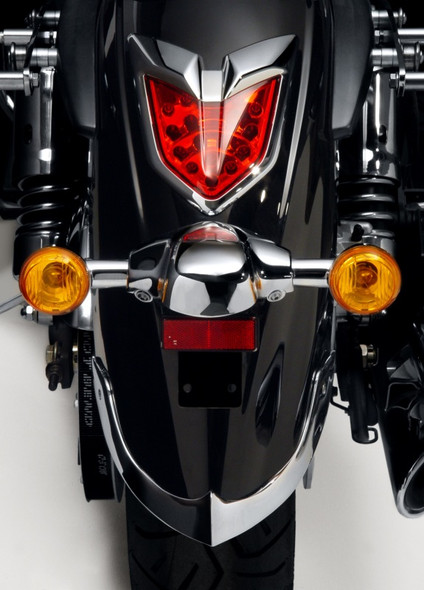 National Cycle 09-23 Kawasaki VN1700 Vulcan Nomad/Voyager/Classic/LT Rear Fender Tips 1pc N7024