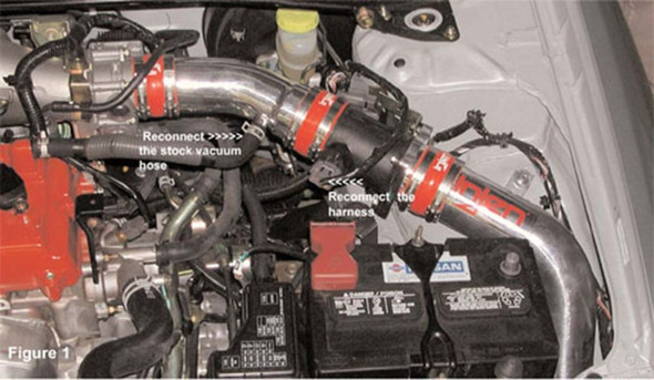 Injen 02-06 Sentra SER Spec V 2.5L (CARB 02-04 Only) Polished Cold Air Intake RD1966P