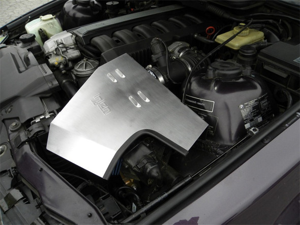 Injen 92-99 BMW E36 323i/325i/328i/M3 3.0L Polished Air Intake w/ Heat-Shield and Louvered Top Cover SP1105P