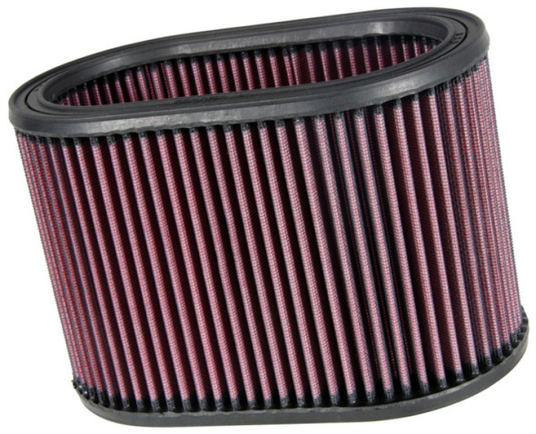 K&N Oval Air Filter - 8-7/8in L 5-1/4in W 6in H E-3491