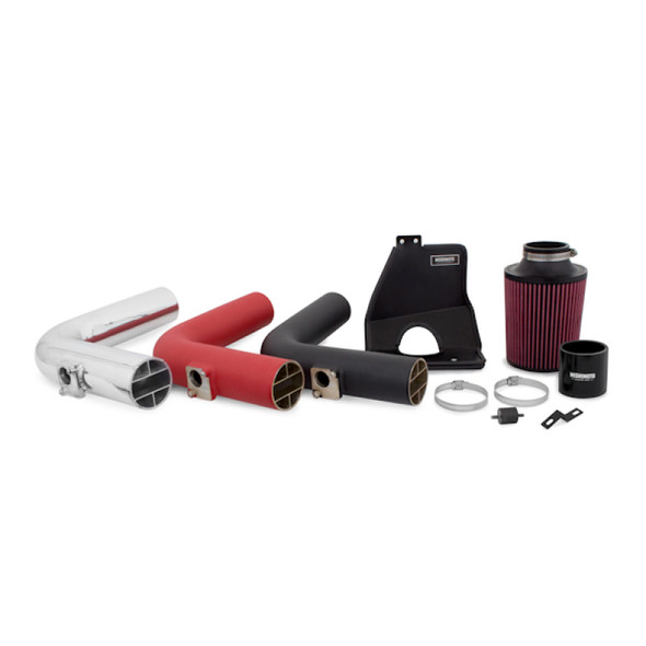 Mishimoto 08+ Subaru WRX/STi Performance Cold Air Intake Kit - Wrinkle Red MMAI-STI-08WRD