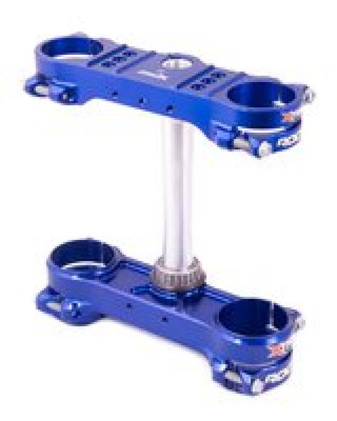 XTrig 14-19 Husqvarna FC 250/450/ TC 125/250 ROCS Tech Triple Clamp 22 mm. Offset M12 - Blue 501350501101
