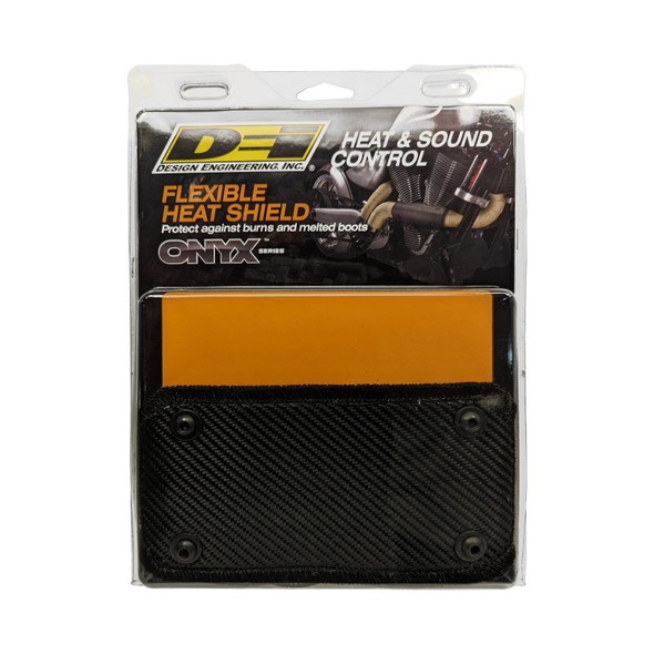 DEI Flex Pipe Shield 4in x 8in - Onyx 902455