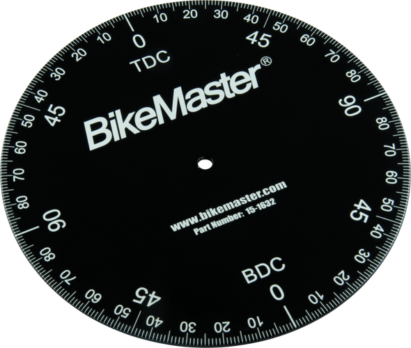BikeMaster Timing Degree Wheel Aluminum 151639 BikeMaster Timing Degree Wheel Aluminum 151639