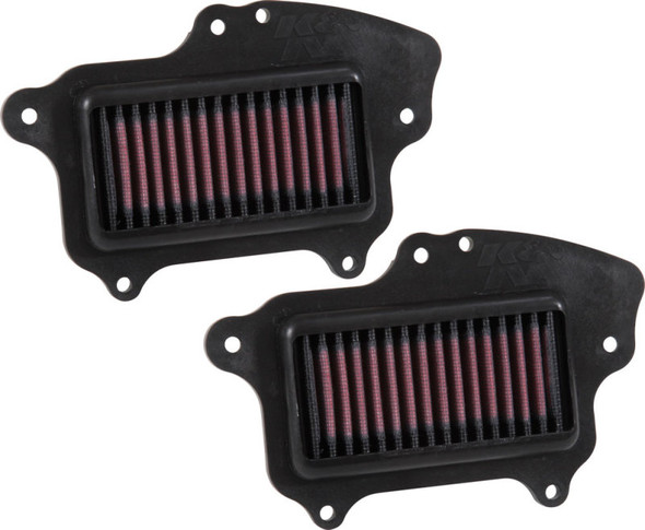 K&N 16-17 Suzuki Boulevard M90 1462CC Replacement Drop In Air Filter (Set of 2) SU-1409