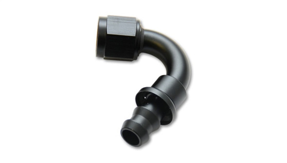 Vibrant Push-On 120 Degree Hose End Elbow Fitting - -6AN 22206