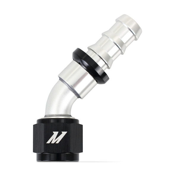 Mishimoto 45-Degree Push Lock Fitting -10AN MMFT-PL-1045