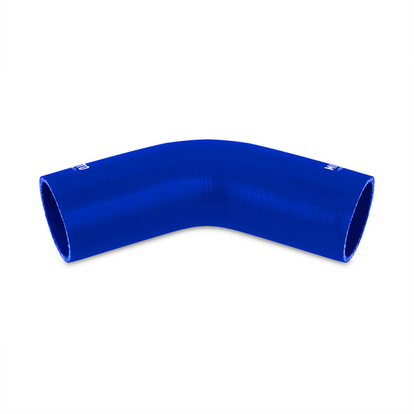 Mishimoto 3.5in. 45 Degree Silicone Coupler - Blue MMCP-3545BL