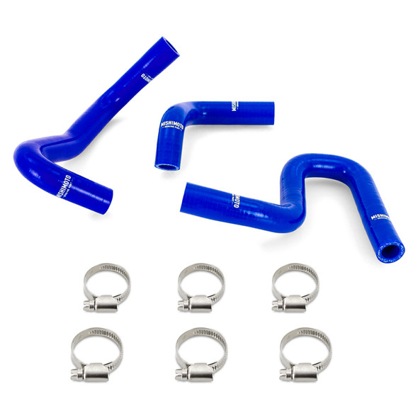 Mishimoto 96-02 4Runner 3.4L Silicone Heater Hose Kit (w/o Rear Heater) Blu MMHOSE-4RUN34-96HHBL