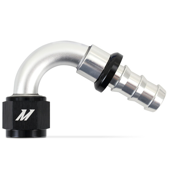 Mishimoto 120-Degree Push Lock Fitting -10AN MMFT-PL-10120