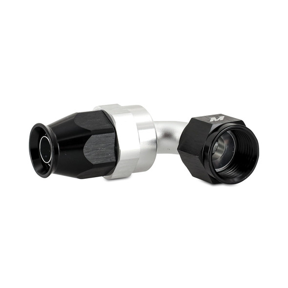 Mishimoto Aluminum PTFE -4AN 90 Degree Fitting Black MMFT-SW-04P-90