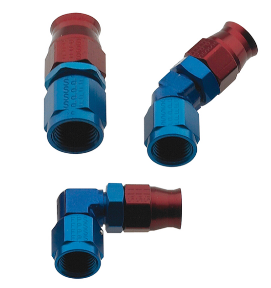 Fragola -3AN Straight Hose End - Alum 690103