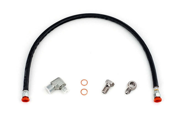 Forced Performance 1g DSM Stainless Steel Braided Oil Supply Line 3055010