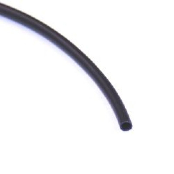 NAMZ Extruded PVC Tubing Black Wire Loom (9-AWG) - 8ft. Section NETR-009