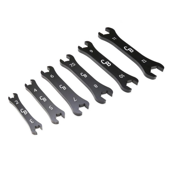 Chase Bays Billet Aluminum AN Wrench Set (12 Size Set) CB-ANWRENCHSET