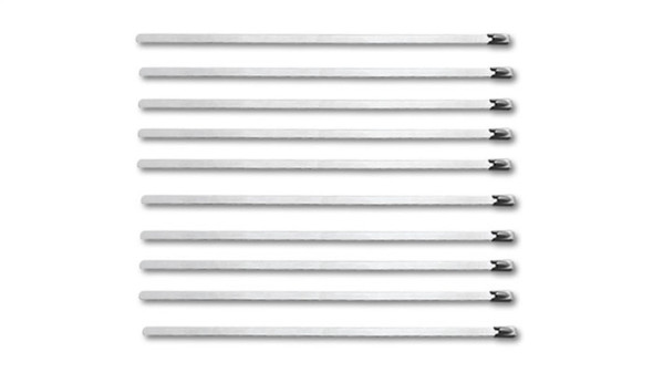 Vibrant Stainless Steel Cable Ties 14.5in Long (10 Cable Ties / Pack) 25898