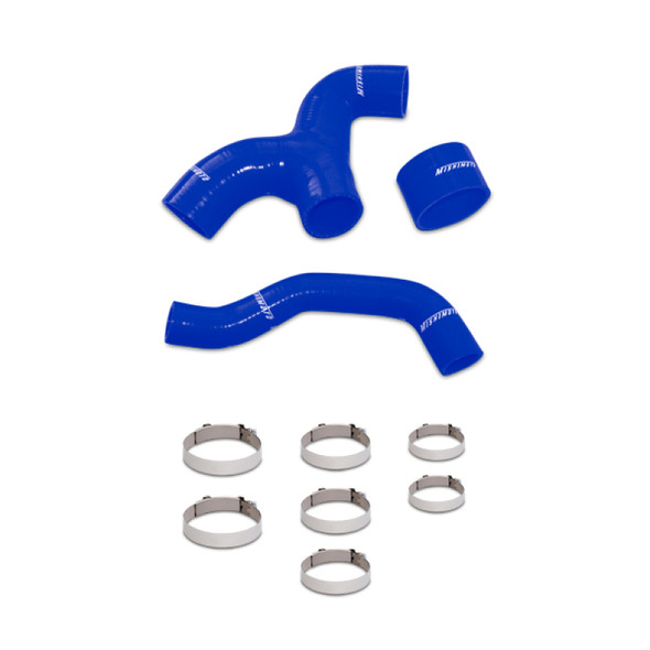 Mishimoto 02-05 Subaru WRX Blue Silicone Intercooler Hoses MMHOSE-SUB-INTBL