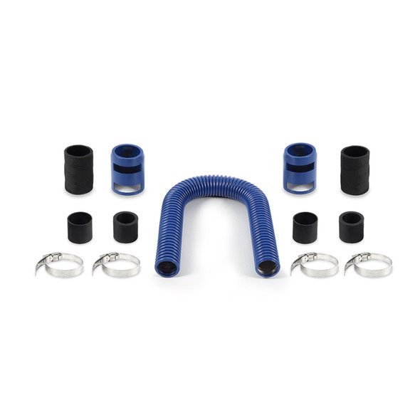 Mishimoto 24in Flexible Radiator Hose Kit Blue MMAH-U24BL