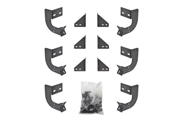 Deezee 13-23 Dodge/Ram Ram Running Board Hex Bracket Kit DZ66336