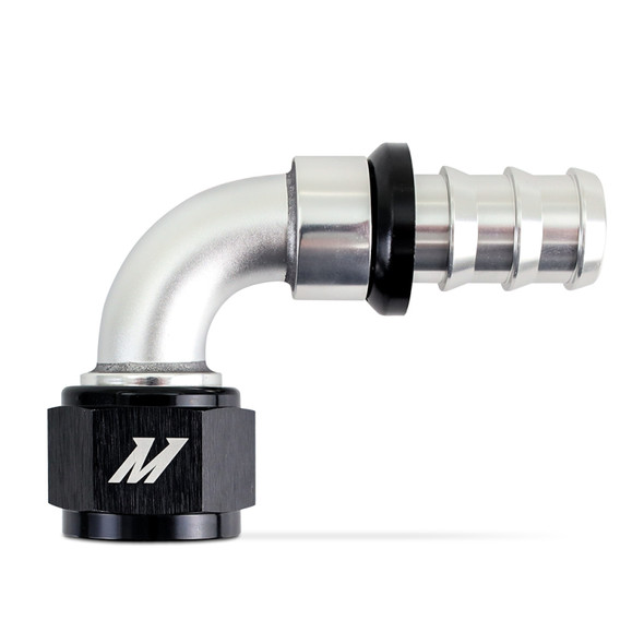 Mishimoto 90-Degree Push Lock Fitting -12AN MMFT-PL-1290