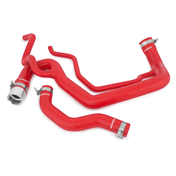 Mishimoto 06-10 Chevy Duramax 6.6L 2500 Red Silicone Hose Kit MMHOSE-CHV-06DRD