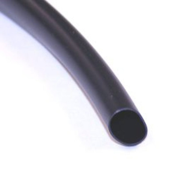 NAMZ Extruded PVC Tubing Black Wire Loom (1/2in.) - 8ft. Section NETR-012