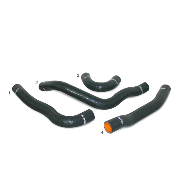 Mishimoto Mitsubishi EVO X Black Silicone Hose Kit MMHOSE-EVO-10BK